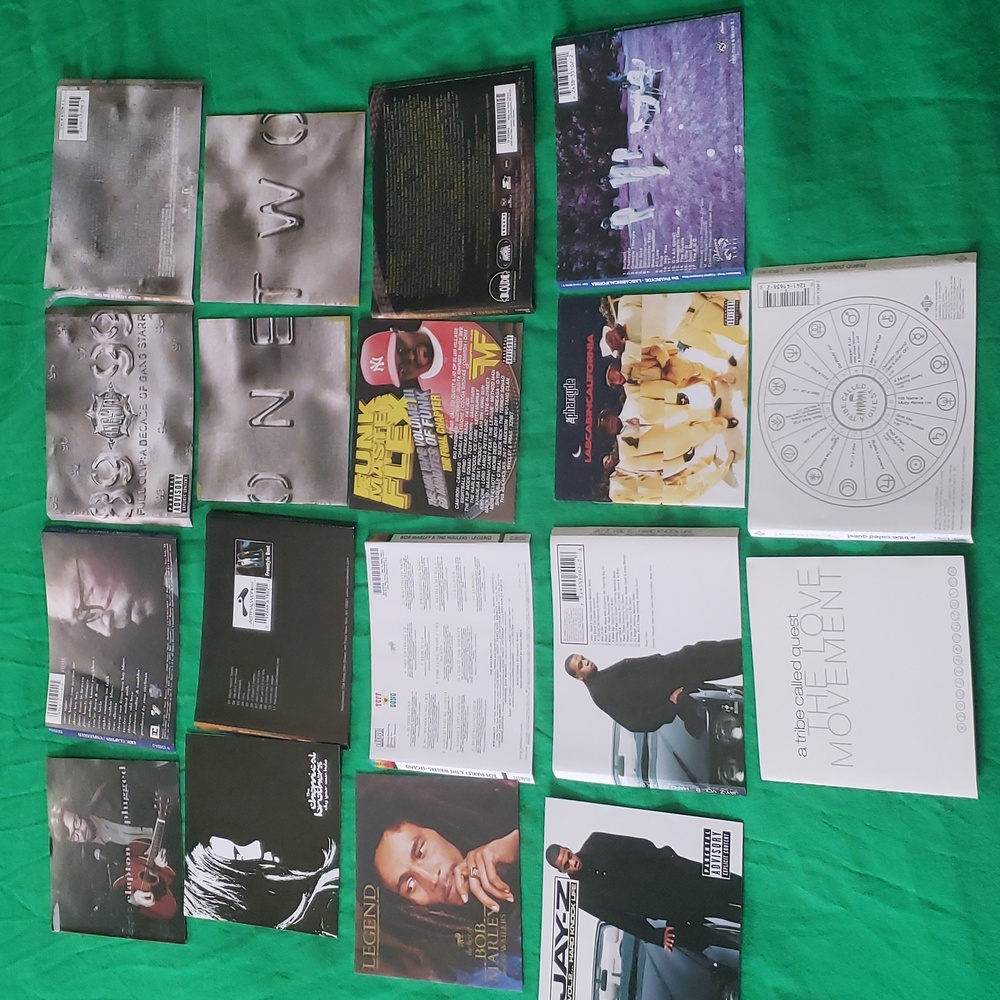Music CD Album Artwork Eric Clapton Jay Z Bob Marley The Chemical Brothers